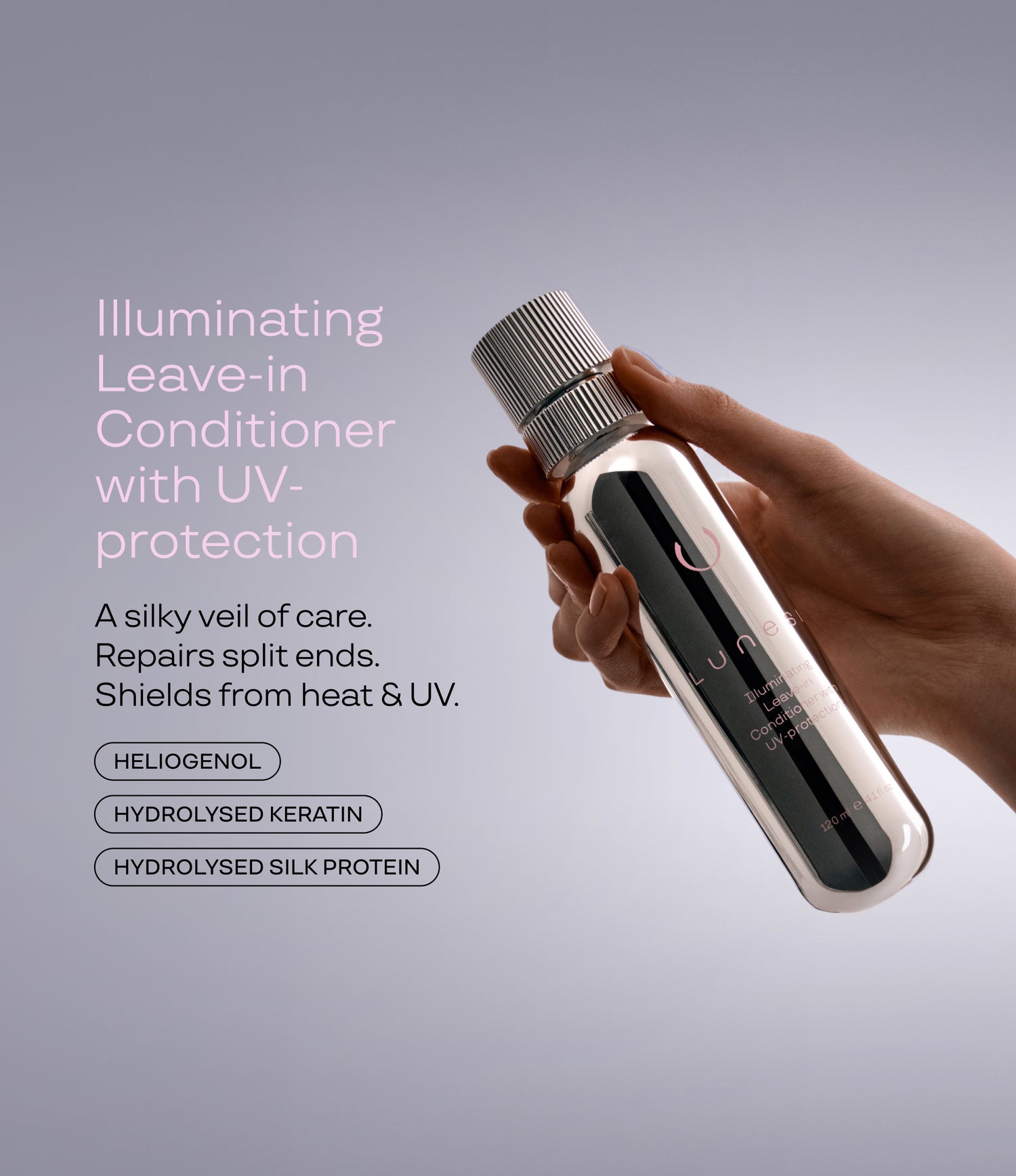 Illuminating Leave-in Conditioner with UV-protection
